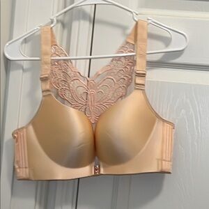 Tan Full Coverage Lace Bra